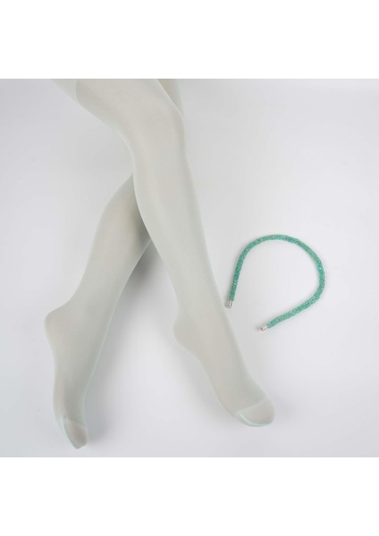 Savara Taçlı Ince Kız Çocuk Külotlu Çorap