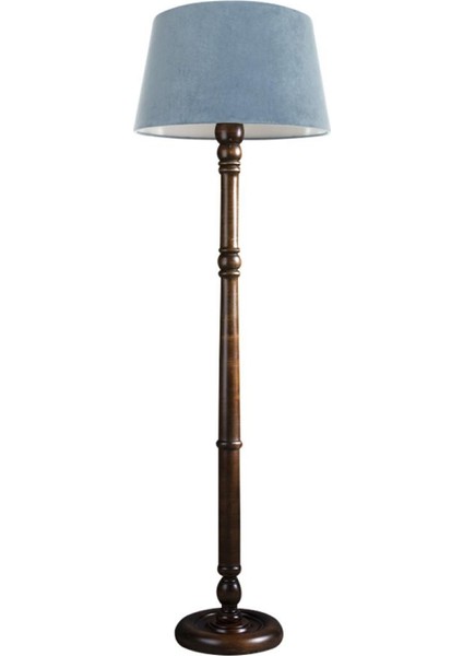 Torinio Torna Bacak Tripod Lambader Abajur Avize Aydınlatma Ahşap Ceviz Ağaç Country Dekor Lamba Aplik Masif Doğal