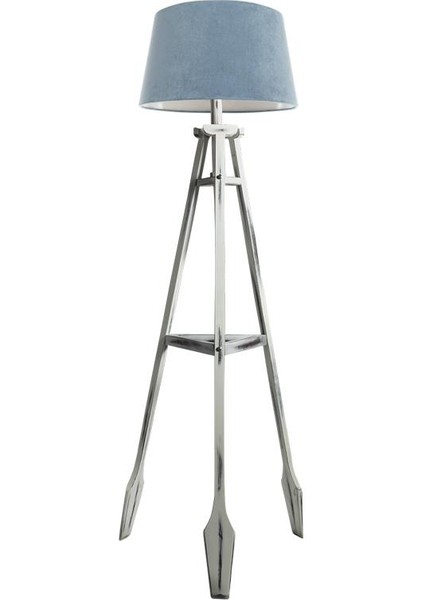 Remi 3 Ayaklı Tripod Lambader Beyaz Ahşap Köşe Lambası Abajur Avize Aydınlatma Ahşap Siyah Ağaç Country Dekor Lamba Aplik Masif Doğal