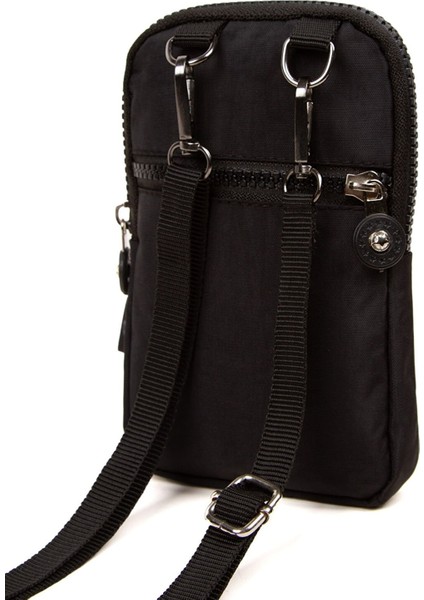 Kadın Molto Siyah Krinkıl Su Geçirmez Telefon ve Omuz Çantası fırsatları