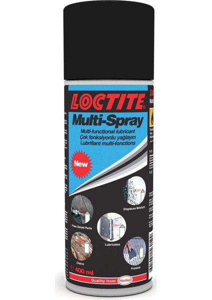 Henkel Loctite 8201 Pas Sökücü Ve Yağlayıcı Multi Sprey 400 Ml