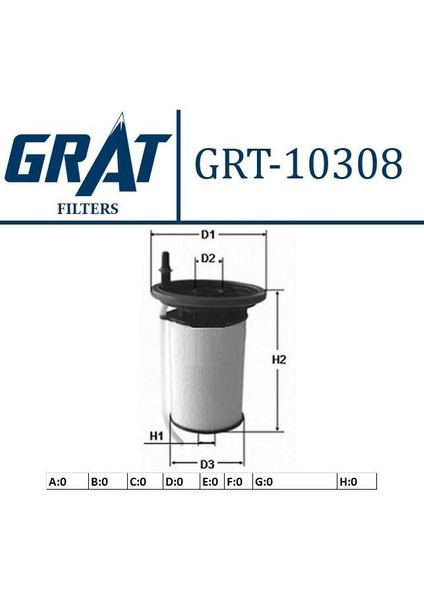 Mazot Fıltresı - ( Fıat: Doblo 1.3 Jtd - 1.6 Jtd 10- / Egea: 1.6