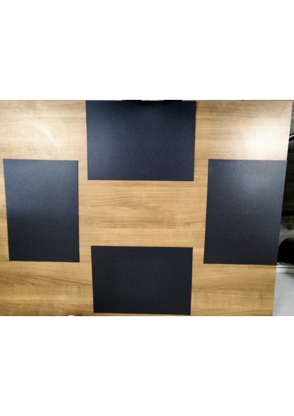 PVC AMERİKAN SERVİS 42x30 Cm. 4 ADET ANTRASİT RENK fiyatları