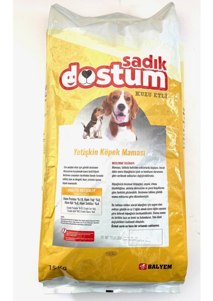 Sadık Dostum Köpek Maması