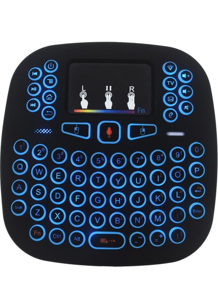 Kablosuz Işıklı Mini Klavye + Touch Pad indirimleri