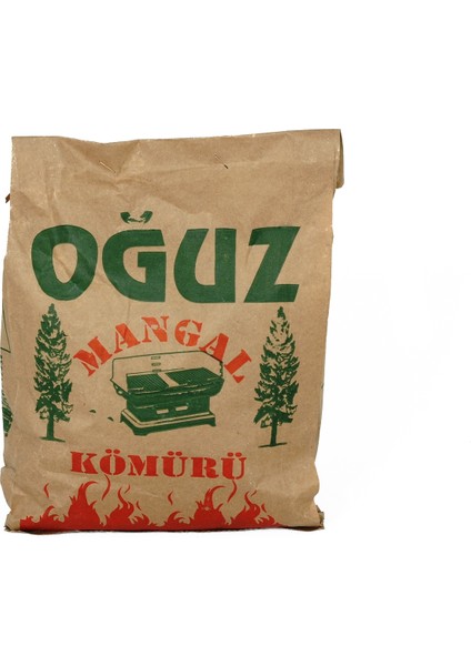 Mangal Kömürü Meşe 1 kg Elenmiş Doğal Meşe