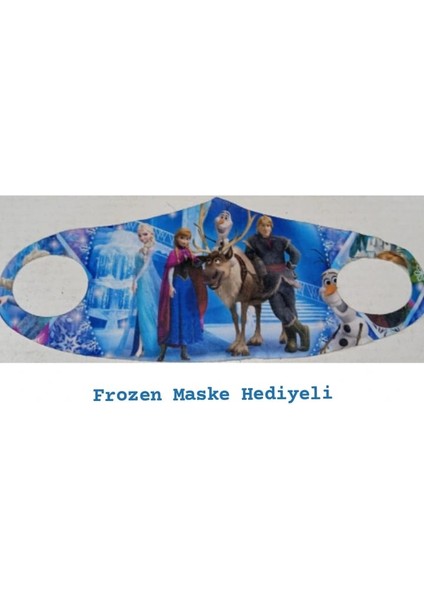 Frozen Elsa Kostüm Ön Kısa Arka Uzun Model