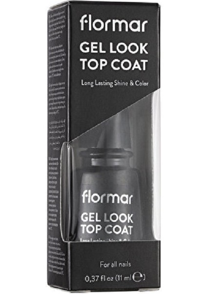 Transparan ve Parlak Oje Koruyucu Jel | 11 ml