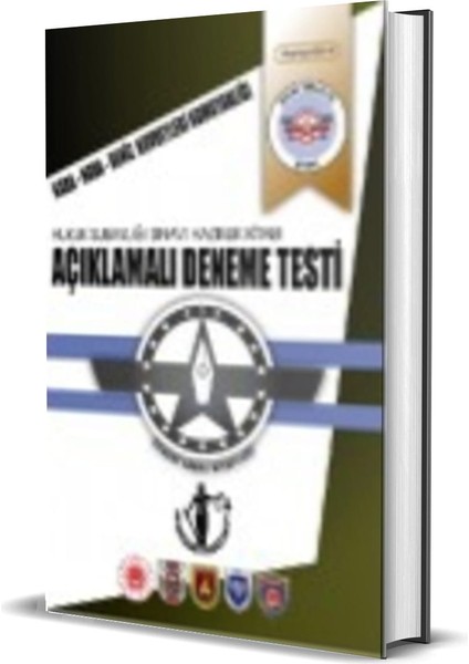Hukuk Subaylığı Sınavına Hazırlık Kitabı (Açıklamalı 5 Deneme Testi)