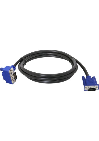 VGA 15 Pin Erkek Erkek 90 Derce L Tipi Kablo 1,5m