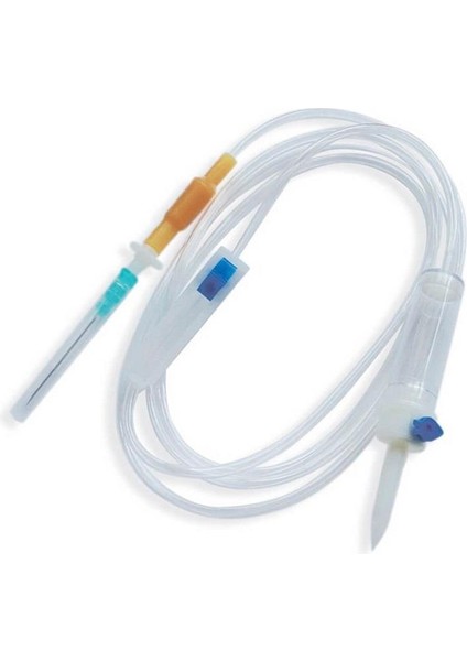 Serum Seti Kilitsiz Infüzyon Seti 21G Yeşil Iğneli 1 Adet