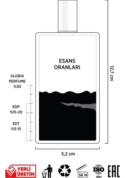 Glorıa Perfume Kırke Scent 75 ml Edp Unisex Parfüm