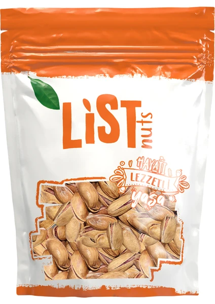 List Nuts Tuzlu Kavrulmuş Antep Fıstığı 500 gr