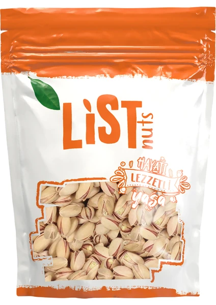 List Nuts Tuzlu Kavrulmuş Siirt Fıstığı 500 gr