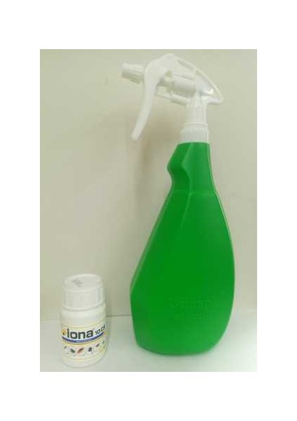 Iona 10 Cs Pire Kokusuz 50 ml + 1 Lt Fıs Fıs Manuel Sprey Pompa (Tüm Haşerelere Etkili)