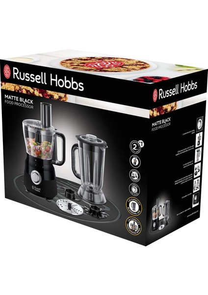 Russell Hobbs Mutfak Robotu 1,5 L - Mat Siyah