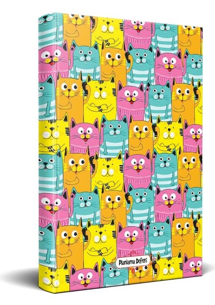 Tüylü Kulaklar - Kedi Temalı Planlama Defteri