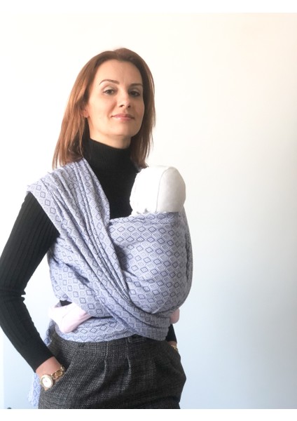 Dokuma Wrap Sling- Diamond Mavi