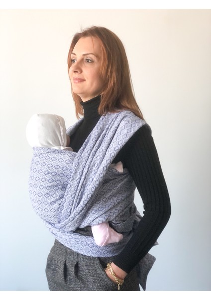 Dokuma Wrap Sling- Diamond Mavi