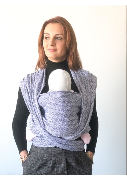 Dokuma Wrap Sling- Diamond Mavi