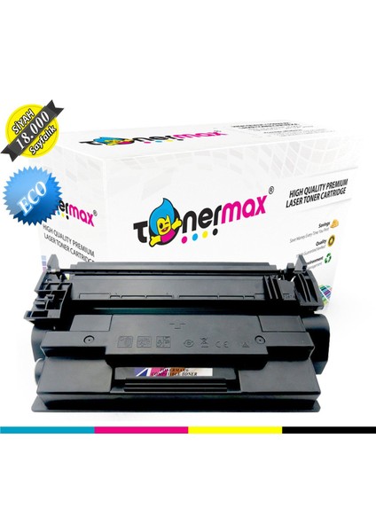 Hp 87X / CF287X / Enterprise M501 / M506 / M527 Muadil Toneri