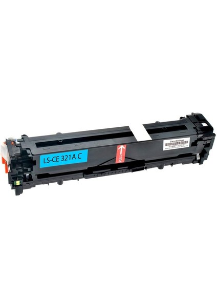 Hp 128A CE321A / CM1415 / CP1525 Mavi Muadil Toneri - Ekonomik