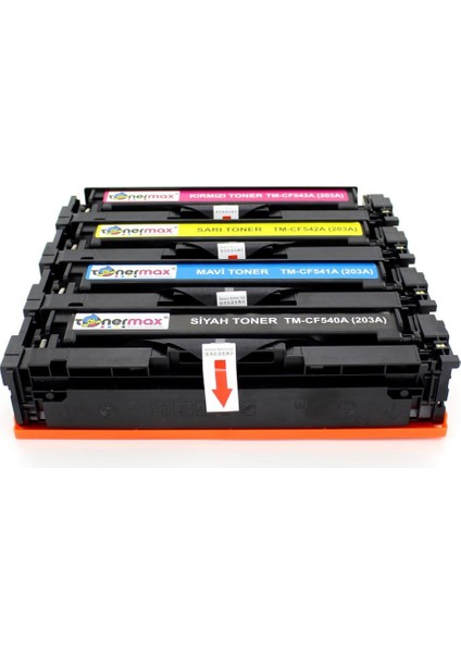 Hp 203A Muadil Toner Set / Pro M254 / M280 / M281 / CF540A