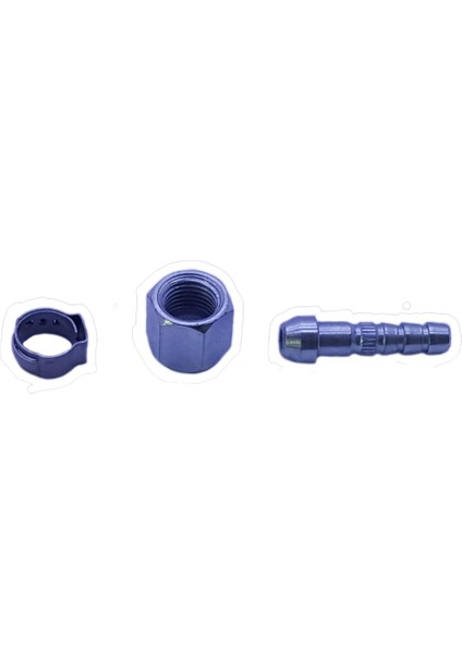Termoplastik Havşalı Rekor 8mm - 6mm Dönüştürücü Kısa