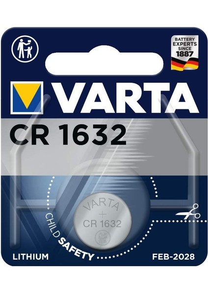 CR1632 Lithium 3V Pil