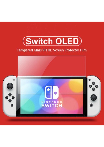 Gd 34 Nintendo Switch OLED Ekran Koruyucu Temperli Cam Premium Pro 9h 2 Adet Dobe