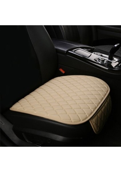 Taytüyü Lüks Kalın Kumaş Bej Capitone Oto Koltuk Minderi Koltuk Koruyucu fırsatları