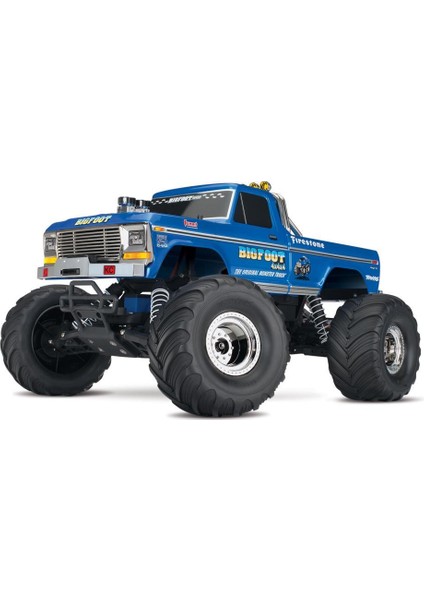 Bigfoot No.1 2WD Rtr 1/10 Monster Truck Tq Elektrikli Rc Model Araba Mavi (Batarya ve Şarj Aleti Dahil)