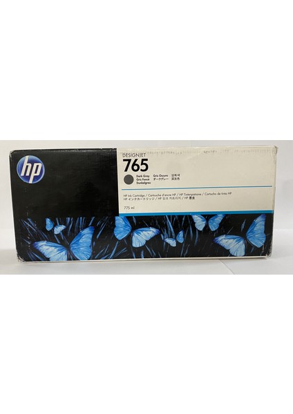 Hp 765 F9J54A Koyu Gri Kartuş Designjet T7200