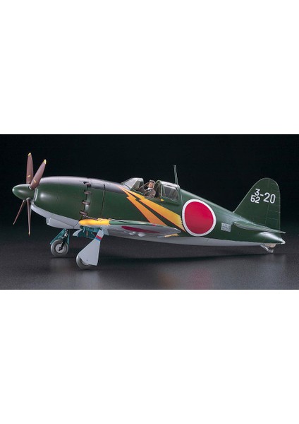 1/72 Mitsubishi J2M3 Raiden Jack Japanese Navy Interceptor Plastic Model