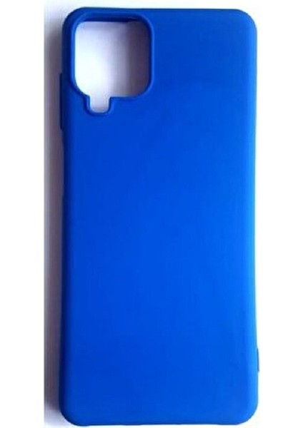Oppo Realme C15 Rubber Silikon Kılıf Mavi
