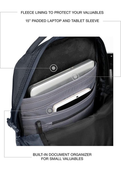 Tecum M Cnnct Marine Notebook Laptop Sırt Çantası EK91DO16 indirimleri
