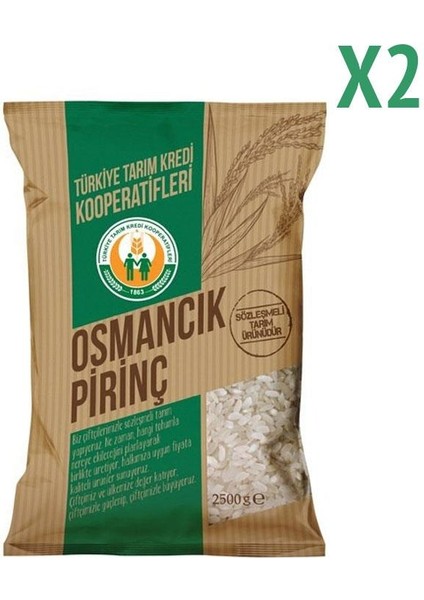 Tarım Kredi Osmancık Pirinç 1 kg x 2