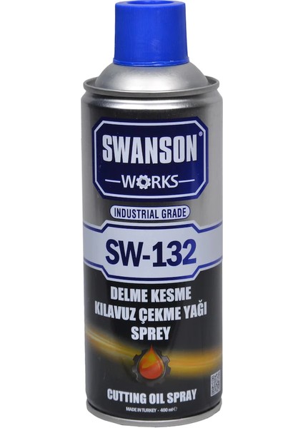 Swanson Works Delme Kesme Kılavuz Çekme Yağı Sprey 400 ml