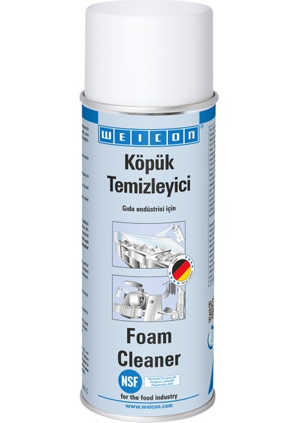 Nsf Onaylı Temizleyici Köpük Sprey 400 Ml