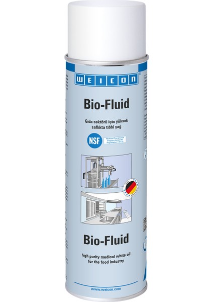 Bio-Fluid Medikal Mineral Yağı Sprey NSF Onaylı 500 ml