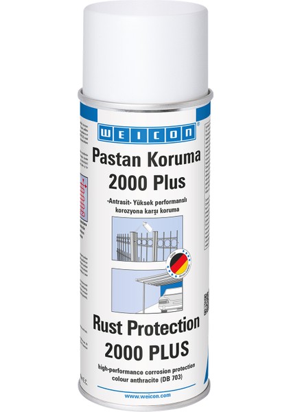 Pastan Koruma 2000 Plus Yüzey Kaplama Sprey 400 Ml Kömür Gri