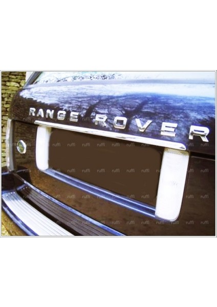 Range Rover 3 L322 Krom Bagaj Çıtası 2002-2012 Paslanmaz Çelik