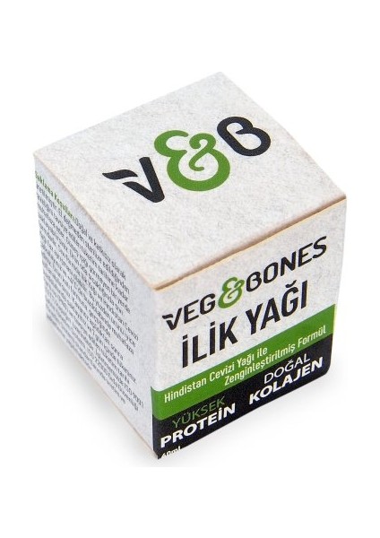 Veg&bones Ilik Yağı Hindistan Cevizi Yağı ile Zenginleştirilmiş Formül 1 Adet