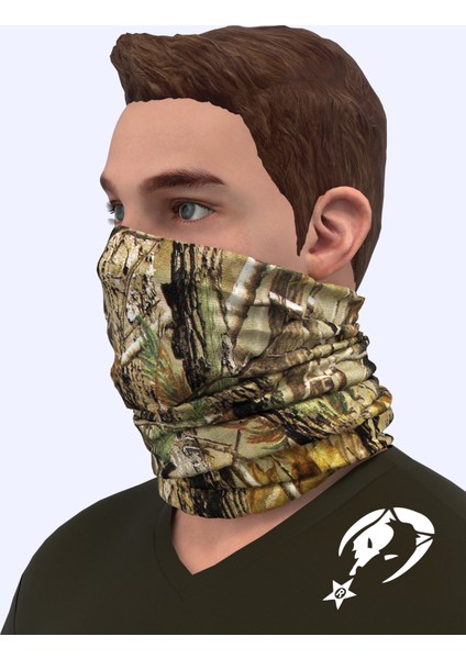 Extreme Avcı Kamuflaj Desenli Boyunluk Bandana Saç Bandı Balaclava Yüz Maskesi