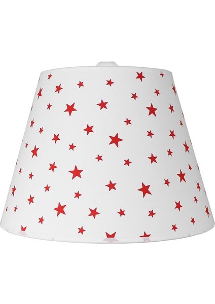 Çocuk Odası Konik Kumaş Avize Sarkıt-Beyaz Yıldız fiyatları