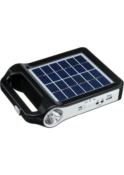 Taşınabilir USB Şarjlı Solar Güneş Enerjili Kamp Feneri Powerbank