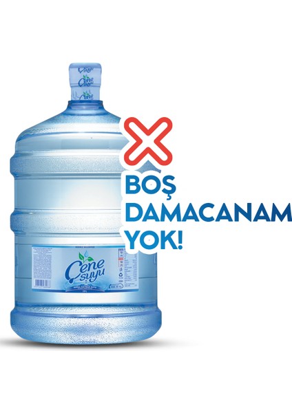 Çensuyu 19 lt (Boş damacanam yok)