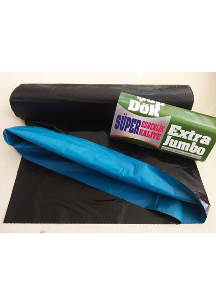 Dökk Extra Kalın 80x110 cm Jumbo Boy Çöp Torbası