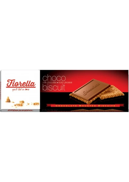 Fiorella Chocobiscuit Sütlü Çikolatalı Bisküvi 102  gr 1 Adet