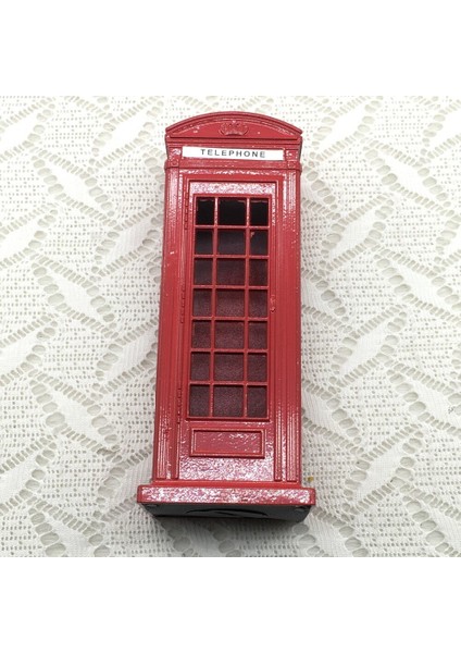 Londra Tarzı Kırmızı Telefon Booth Kumbara Posta Para Pot Yaratıcı Güvenli Para Para Kutusu (Yurt Dışından) fiyatları